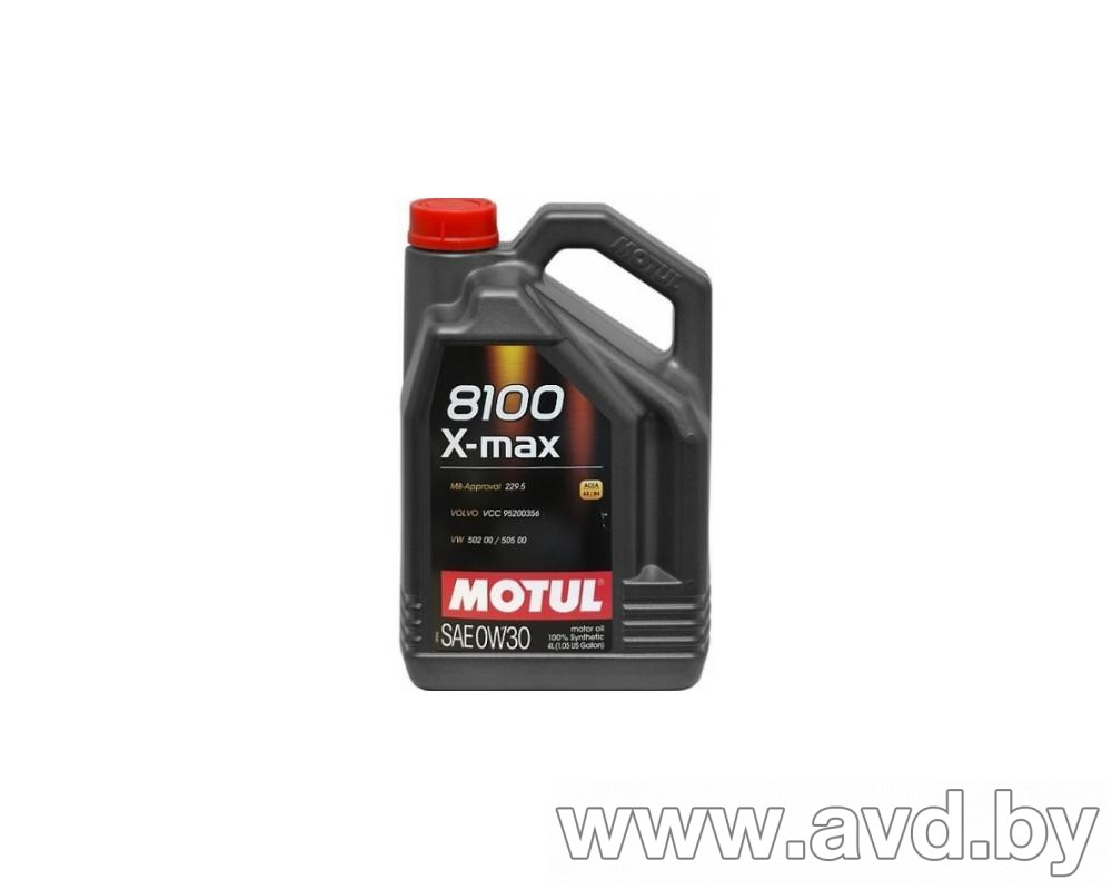 Купить Моторное масло Motul 8100 X-Max 0W-30 1л в Минске.