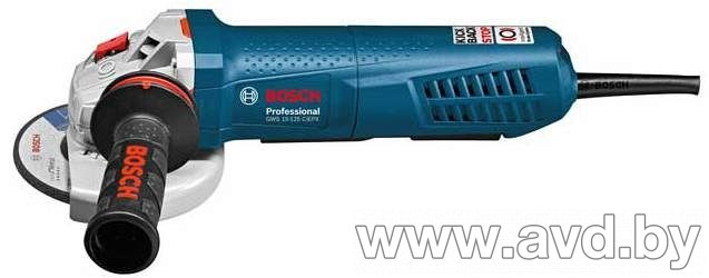 Купить Угловые шлифмашины (болгарки) Bosch GWS 12-125 CIPX Professional (0601793302)  в Минске.