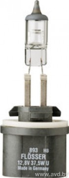 Купить Лампы автомобильные Flosser 12V 37,5W PG13 1шт [893]  в Минске.