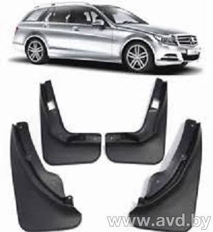 Купить Фирменные аксессуары Mercedes-Benz Брызговики задние для CLA-class C117 (A1178900078) в Минске.