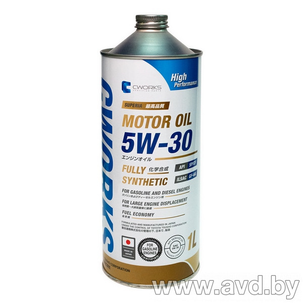 Купить Моторное масло CWORKS OIL SP CF 5W-30 1л в Минске.