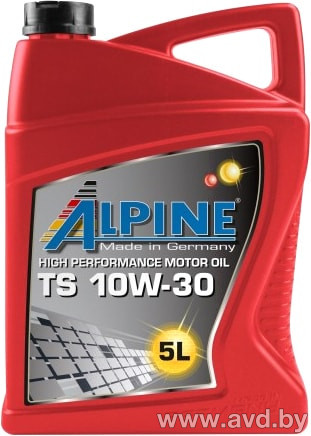 Купить Моторное масло Alpine TS 10W-60 5л в Минске.