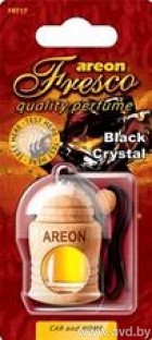 Купить Автокосметика и аксессуары Areon Ароматизатор Fresco Black Crystal подвесной жидкий- Черный кристалл (ARE FRES BLACK CRYSTAL) в Минске.