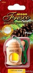 Купить Автокосметика и аксессуары Areon Ароматизатор Fresco Pine подвесной жидкий (ARE FRES PINE)  в Минске.