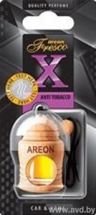 Купить Автокосметика и аксессуары Areon Ароматизатор Fresco XV Anti Tobacco подвесной жидкий- Антитабак (ARE FRES X ANTITOB) в Минске.