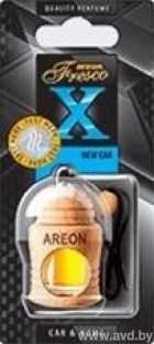 Купить Автокосметика и аксессуары Areon Ароматизатор Fresco XV New Car подвесной жидкий- Новое авто (ARE FRES X NEW CAR) в Минске.