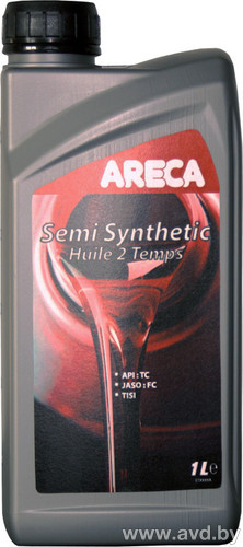 Купить Моторное масло Areca 2 Temps Semi Synthetic 1л в Минске.