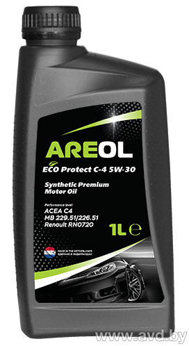 Купить Моторное масло AREOL ECO Protect C4 5W-30 1л в Минске.