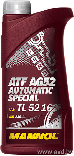 Купить Трансмиссионное масло Mannol ATF AG52 Automatic Special 1л  в Минске.