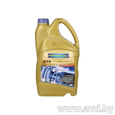 Купить Трансмиссионное масло Ravenol ATF FZ 4л в Минске.