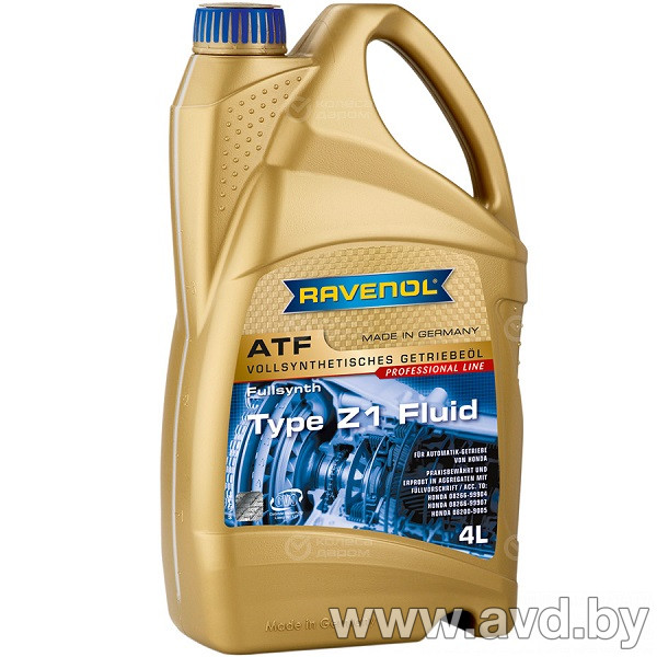 Купить Трансмиссионное масло Ravenol ATF Type Z1 Fluid 1л  в Минске.