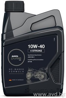 Купить Моторное масло Avista Pulse EVO 4 Stroke 10W-40 1л в Минске.