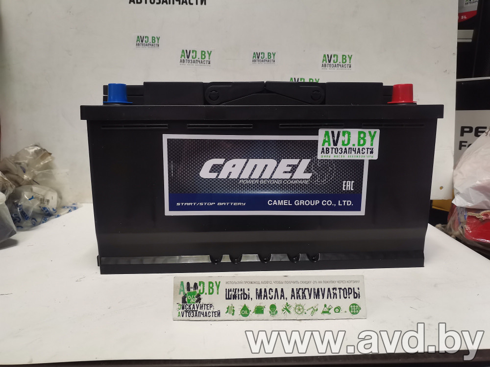 Купить Автомобильные аккумуляторы CAMEL AGM VRL 5 92 (92 А·ч)  в Минске.
