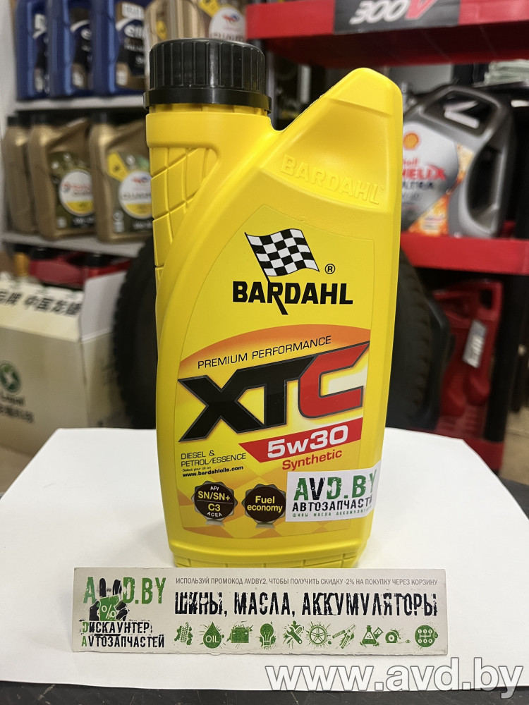 Купить Моторное масло Bardahl XTC 5W-30 1л  в Минске.