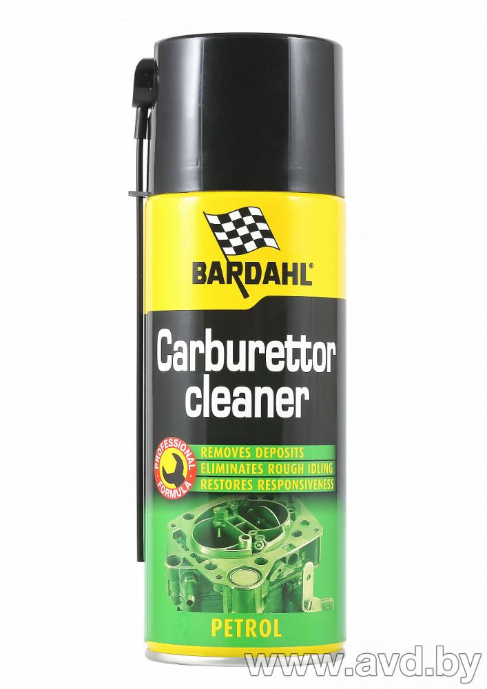 Купить Автокосметика и аксессуары Bardahl CARBURETOR CLEANER EXPORT очиститель карбюратора с наружной стороны 400мл  в Минске.