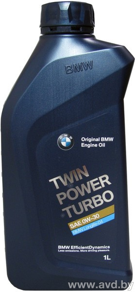 Купить Моторное масло BMW TwinPower Turbo Longlife-01 0W-30 1л  в Минске.