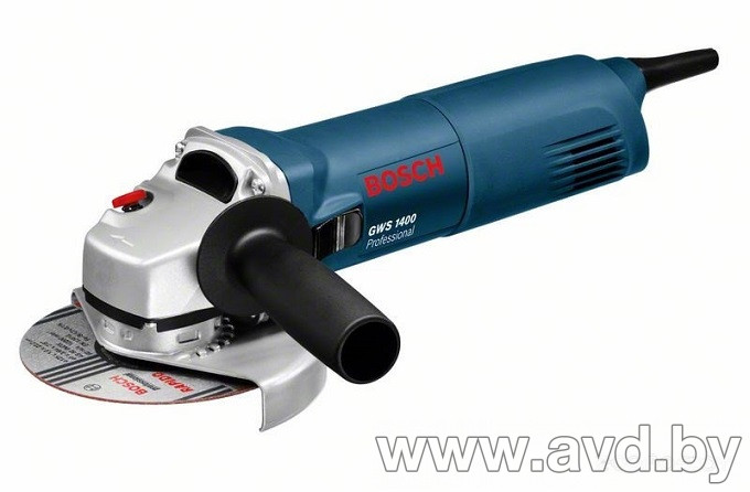 Купить Угловые шлифмашины (болгарки) Bosch GWS 1400 Professional (0601824800)  в Минске.