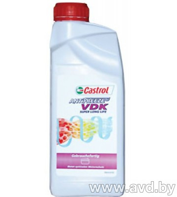 Купить Охлаждающие жидкости Castrol Antifreeze SF VDK 1л в Минске.