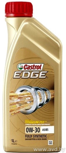 Купить Моторное масло Castrol EDGE 0W-30 A5/B5 1л  в Минске.