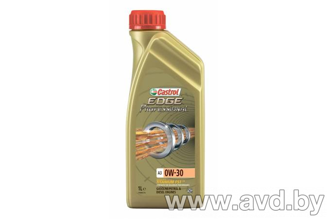 Купить Моторное масло Castrol EDGE Professional A3 0W-30 1л в Минске.