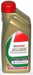 Купить Моторное масло Castrol EDGE Professional LongLife III 5W-30 1л  в Минске.