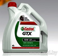 Купить Моторное масло Castrol GTX 10W-40 A3/B3 4л  в Минске.