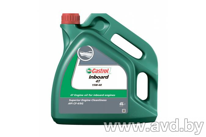 Купить Моторное масло Castrol Inboard 4T 4л в Минске.