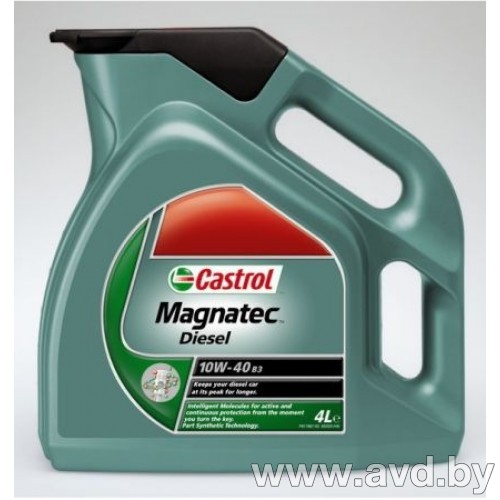 Купить Моторное масло Castrol Magnatec Diesel 10W-40 B3 4л в Минске.