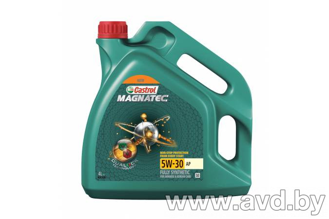 Купить Моторное масло Castrol Magnatec Dualock 5W-30 AP 4л  в Минске.