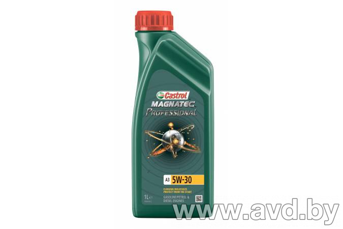 Купить Моторное масло Castrol Magnatec Professional A3 5W-30 1л  в Минске.