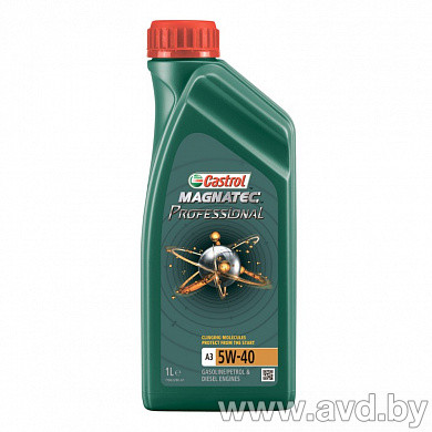 Купить Моторное масло Castrol Magnatec Professional A3 5W-40 1л в Минске.