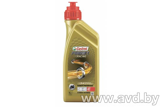 Купить Моторное масло Castrol Power 1 Racing 4T 10W-30 1л в Минске.