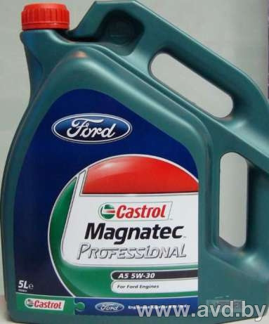 Купить Моторное масло Ford Castrol Professional A5 5W-30 5л  в Минске.