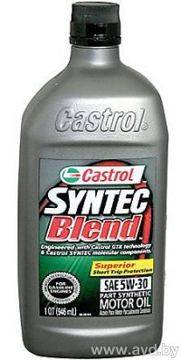 Купить Моторное масло Castrol SYNTEC BLEND 5W-30 946ml в Минске.