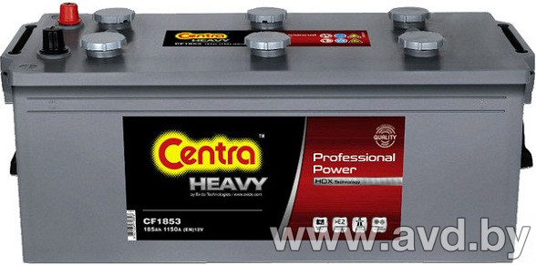 Купить Автомобильные аккумуляторы Centra Professional Power CF1853 (185 А/ч)  в Минске.