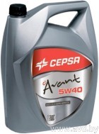 Купить Моторное масло CEPSA Avant Synt 5W40 4л  в Минске.