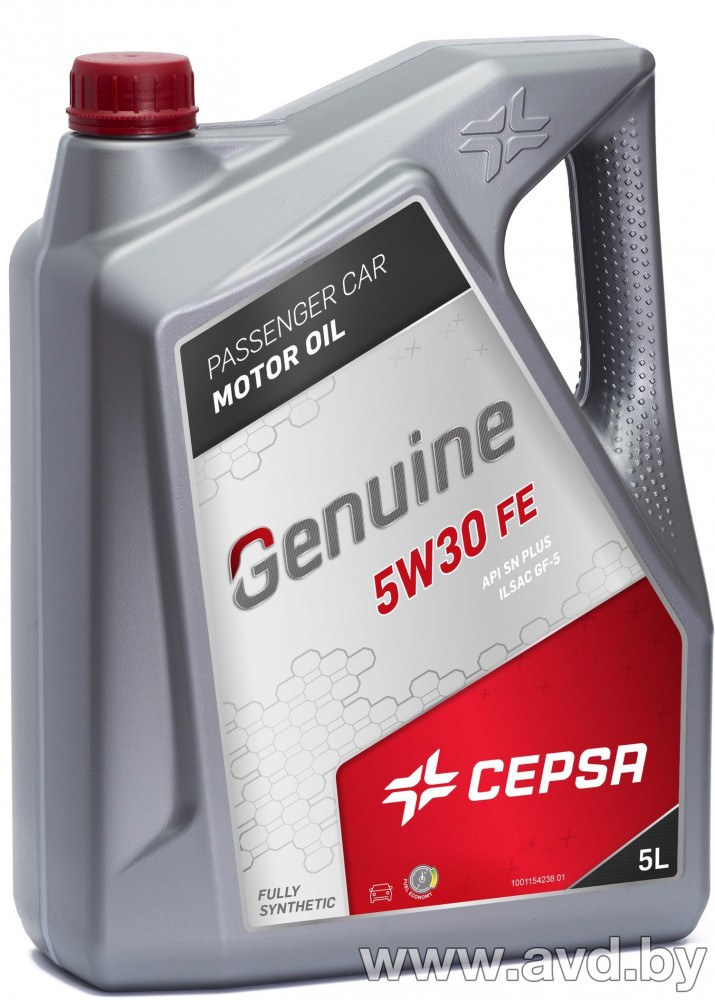 Купить Моторное масло CEPSA Genuine FE 5W-30 5л в Минске.