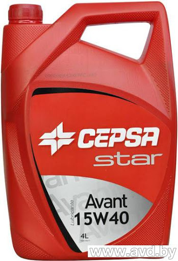 Купить Моторное масло CEPSA STAR AVANT 15W-40 5л в Минске.