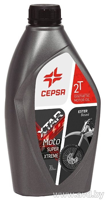 Купить Моторное масло CEPSA Xtar MOTO 2T Super Xtreme 1л в Минске.