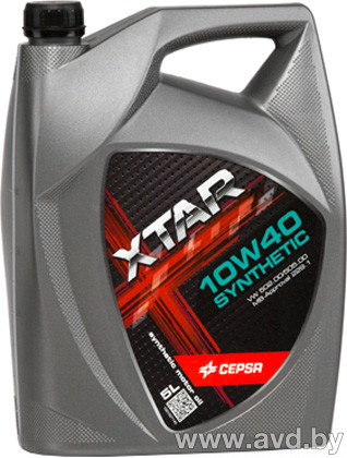 Купить Моторное масло CEPSA XTAR SYNTHETIC 10W-40 5л в Минске.