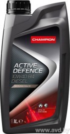 Купить Моторное масло Champion Active Defence B4 10W-40 Diesel 1л  в Минске.