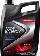 Купить Моторное масло Champion New Energy 5W-30 ASIA/US 5л  в Минске.