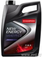 Купить Моторное масло Champion New Energy PI C3 5W-40 4л  в Минске.