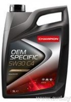 Купить Моторное масло Champion OEM Specific C4 5W-30 4л в Минске.