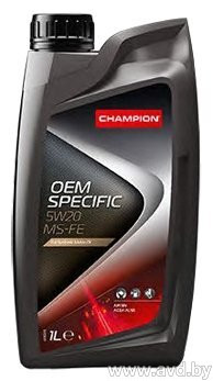 Купить Моторное масло Champion OEM Specific MS-FE 5W-20 1л  в Минске.