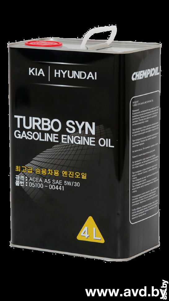 Купить Моторное масло Chempioil OEM SM for KIA HYUNDAI 5W-30 (metal) 1л в Минске.