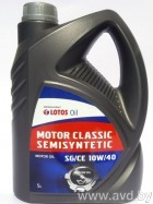 Купить Моторное масло Lotos Classic Semisyntetic 10W-40 SG/CE 5л в Минске.
