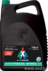 Купить Охлаждающие жидкости Тосол-Синтез Classic X-Freeze G11 green 10л  в Минске.