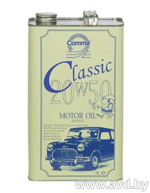 Купить Моторное масло Comma Classic MTR 20W-50 1л в Минске.