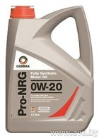 Купить Моторное масло Comma Pro-NRG 0W-20 4л в Минске.